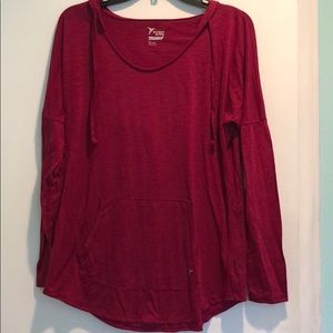 Women’s Old Navy Active Go-Dry Red Hooded Sweater